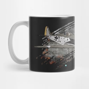 Luftwaffe FW190 Pilot Gift Battle of Britain German Warbird WW2 Mug